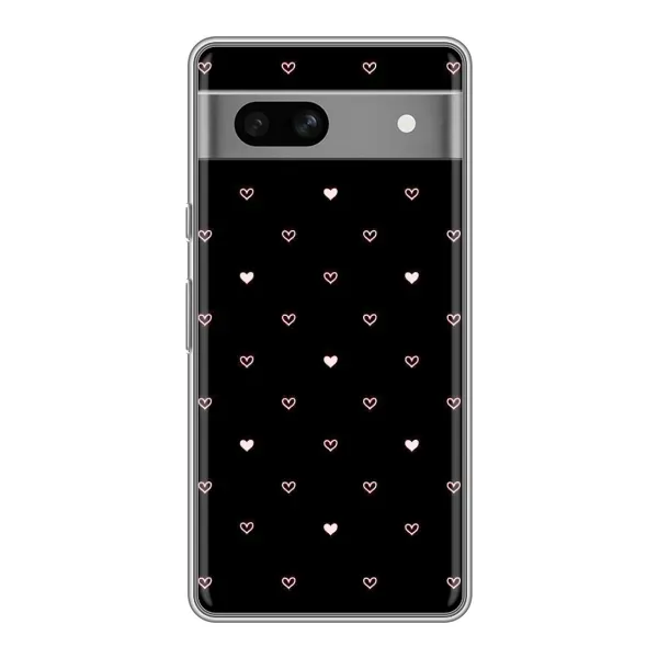 Чехол с рисунком «Маленькие сердечки» для Google Pixel 7A
