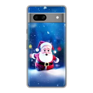 Чехлы на Новый Год Google Pixel 7A (Маленький Дед Мороз)