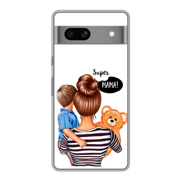 Чохол з малюнком «Мама і син» для Google Pixel 7A Чохол з малюнком «Мама і син» для Google Pixel 7A