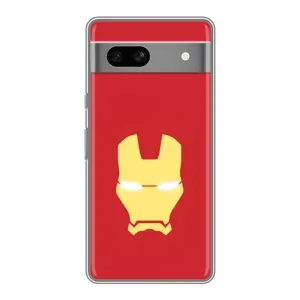 Чехол Супергерой Железный человек на Google Pixel 7A (Man)