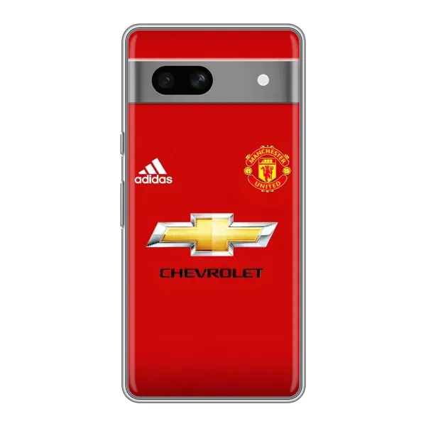 Чехол с рисунком «Man United» для Google Pixel 7A