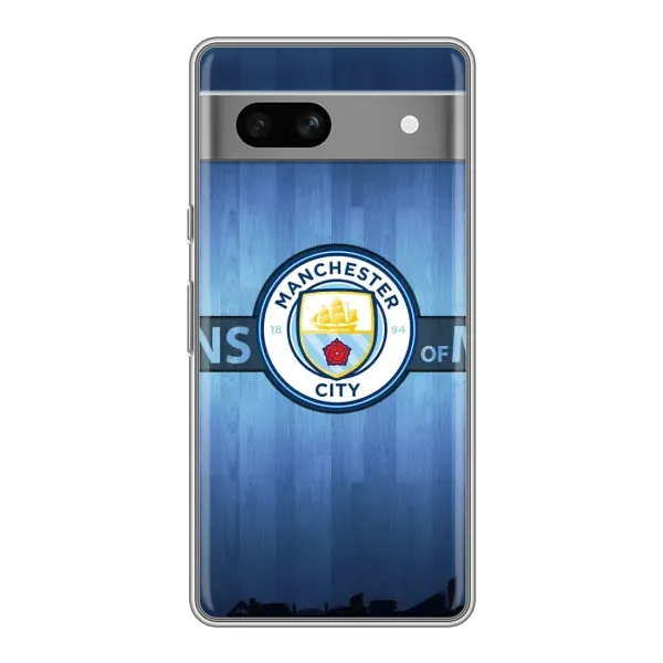 Чехол с рисунком «ManCity» для Google Pixel 7A
