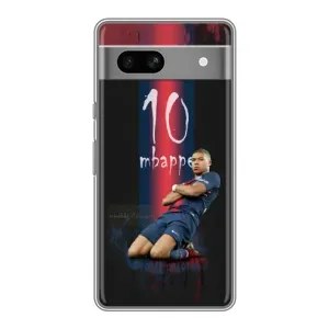 Чохол (TPU) з Футболістом на Google Pixel 7A (MBAPPE 10)
