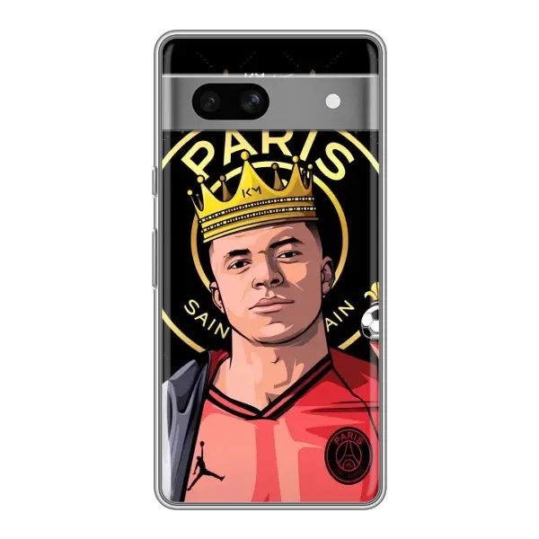 Чехол с рисунком «Mbappe King» для Google Pixel 7A Чехол с рисунком «Mbappe King» для Google Pixel 7A