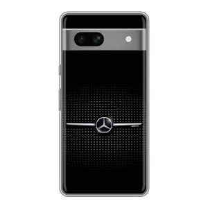 Силиконовый бампер с картинкой машины на Google Pixel 7A (Mercedes)