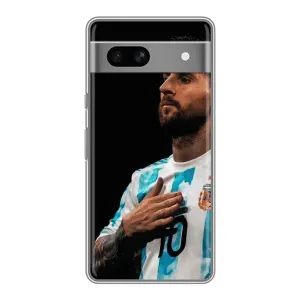Чохли Лео Мессі Аргентина для Google Pixel 7A (Мессі Капітан)