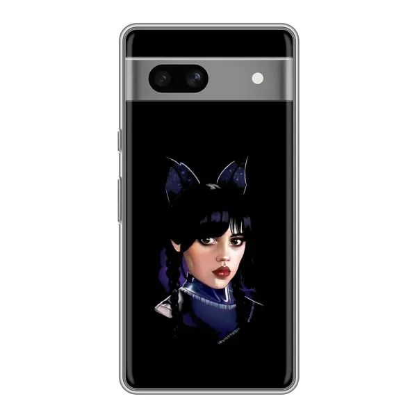 Чохол з малюнком «Мила Венсдей» для Google Pixel 7A Чохол з малюнком «Мила Венсдей» для Google Pixel 7A