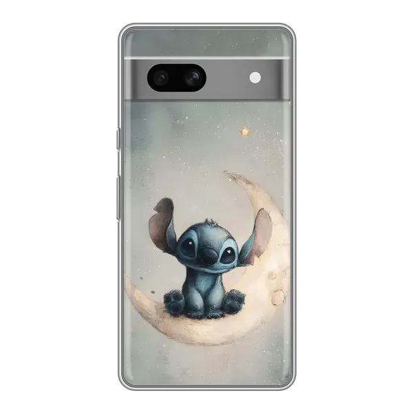 Чехол с рисунком «Милый Стич» для Google Pixel 7A Чехол с рисунком «Милый Стич» для Google Pixel 7A