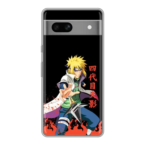 Чехол с рисунком «Минато» для Google Pixel 7A Чехол с рисунком «Минато» для Google Pixel 7A