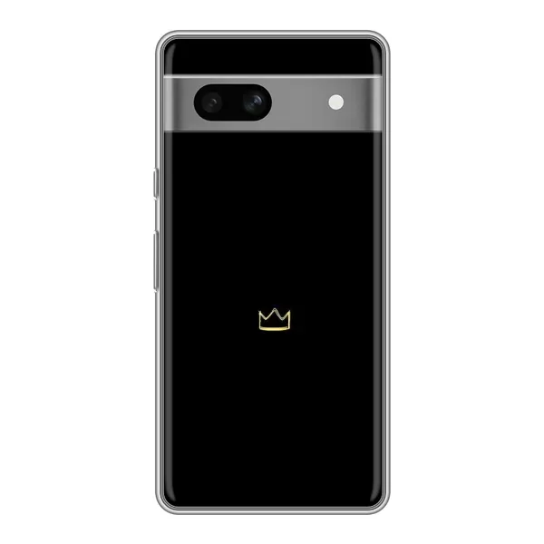 Чехол с рисунком «Мини корона» для Google Pixel 7A
