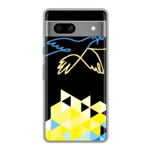 Чохол на Google Pixel 7A (Український дизайн) (Мир для Укрїни)