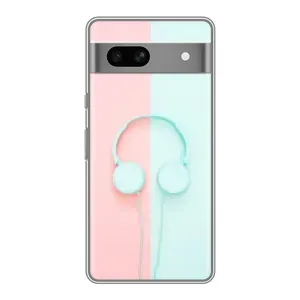 Дівчачий Чохол для Google Pixel 7A (Навушники)