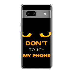 Чохол з Прикольним Принтом на Google Pixel 7A (Не чіпай мій телефон)
