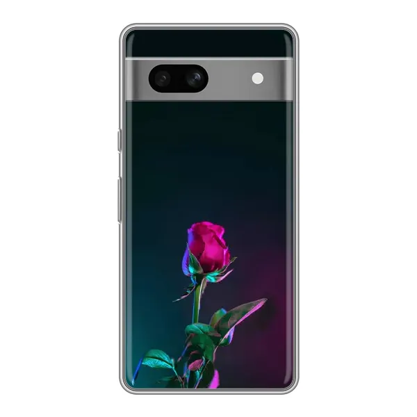Чехол с рисунком «Ночная роза» для Google Pixel 7A Чехол с рисунком «Ночная роза» для Google Pixel 7A