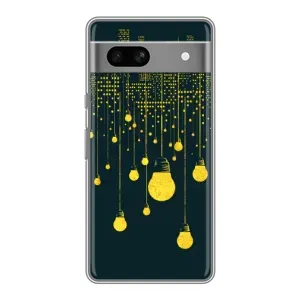 Силіконові Чохли Коханій людині для Google Pixel 7A (Нічне місто)