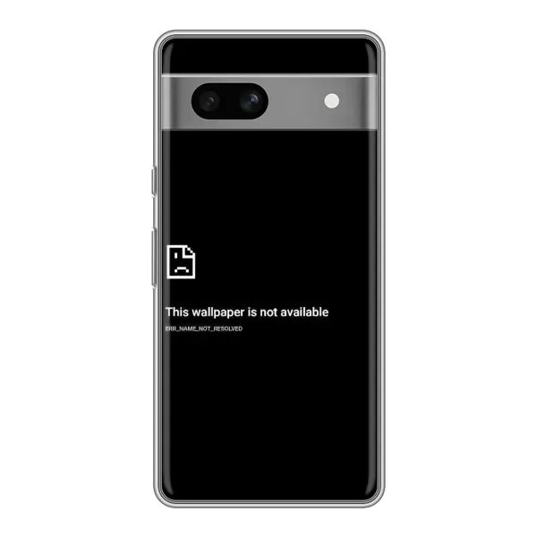 Чехол с рисунком «Ошибка» для Google Pixel 7A Чехол с рисунком «Ошибка» для Google Pixel 7A
