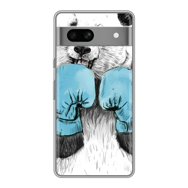 Чехол с рисунком «Панда боксер» для Google Pixel 7A Чехол с рисунком «Панда боксер» для Google Pixel 7A