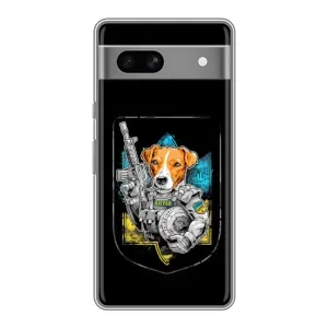 Чохол з принтом для Google Pixel 7A (Патрон Воїн)