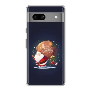 Чехол Санта Клаус для Google Pixel 7A (Подарки от Санты)