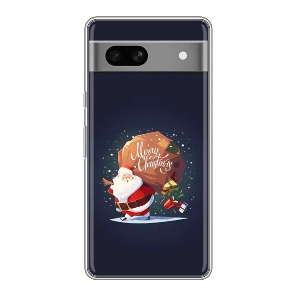 Чехол с рисунком «Подарки от Санты» для Google Pixel 7A
