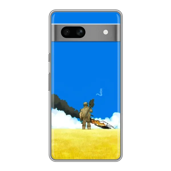 Чехол с рисунком «Попадание» для Google Pixel 7A Чехол с рисунком «Попадание» для Google Pixel 7A