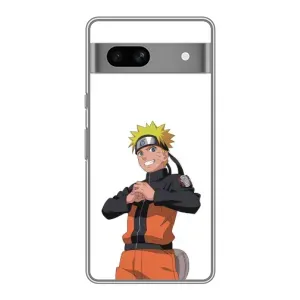 Чохли з принтом НАРУТО на Google Pixel 7A (Веселий Наруто)