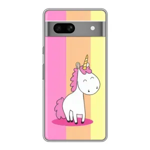 Чохол Unicorn на Google Pixel 7A (Яскравий Єдинорог)