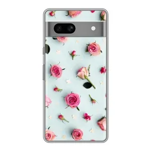 Чохли з принтом Троянд для Google Pixel 7A (Різні квіти)