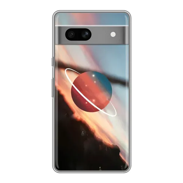 Чохол з малюнком «Сатурн» для Google Pixel 7A Чохол з малюнком «Сатурн» для Google Pixel 7A