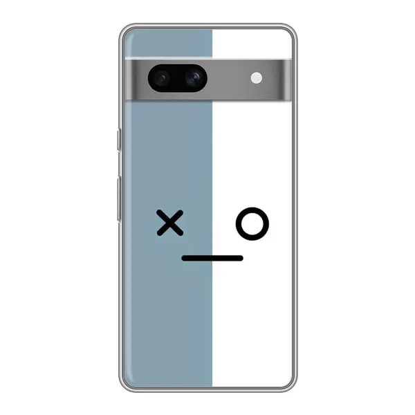 Чехол с рисунком «Серо-белый» для Google Pixel 7A Чехол с рисунком «Серо-белый» для Google Pixel 7A