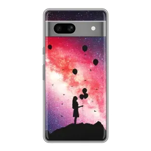 Силіконові Чохли Коханій людині для Google Pixel 7A (Кулі в небі)