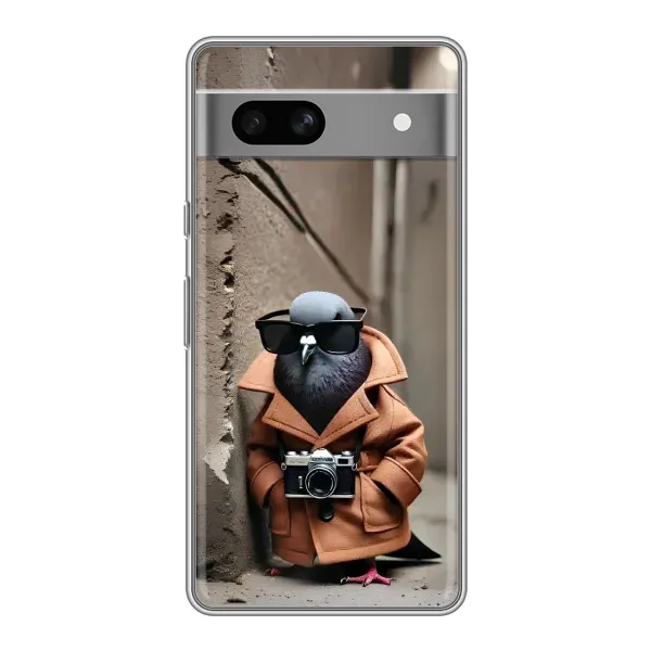 Чехол с рисунком «Шпиониро голубио» для Google Pixel 7A Чехол с рисунком «Шпиониро голубио» для Google Pixel 7A