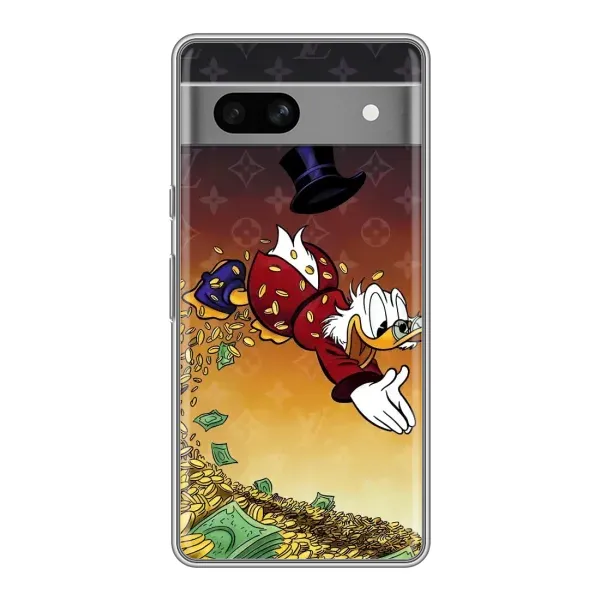 Чехол с рисунком «Скрудж Луи Виттон» для Google Pixel 7A