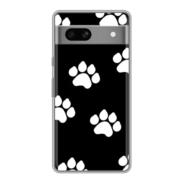 Чехол с рисунком «Следы собак» для Google Pixel 7A Чехол с рисунком «Следы собак» для Google Pixel 7A