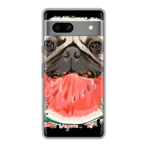 Чехол с рисунком «Смешной Мопс» для Google Pixel 7A