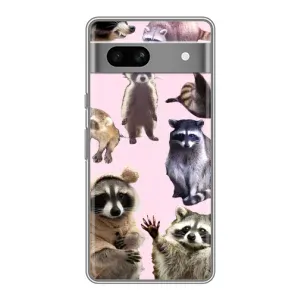 Силіконовий Чохол з Энотами  на Google Pixel 7A (Смішні Єноти)