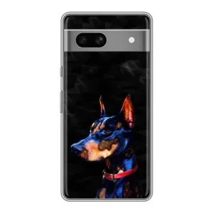 Бампер для Google Pixel 7A з картинкою "Песики" (Собака Мопсік)