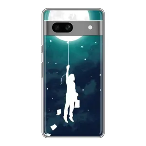 Чохол (ТПУ) з планетами на Google Pixel 7A (To The moon)