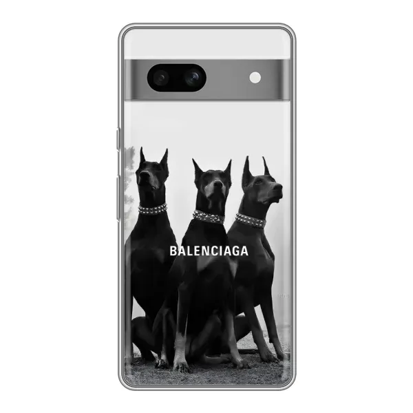 Чохол з малюнком «Три добермана» для Google Pixel 7A Чохол з малюнком «Три добермана» для Google Pixel 7A