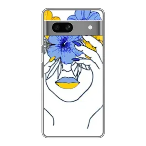 Чохол на Google Pixel 7A (Український дизайн) (Українка на всю голову)