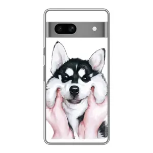 Бампер для Google Pixel 7A з картинкою "Песики" (Собака Хаскі)