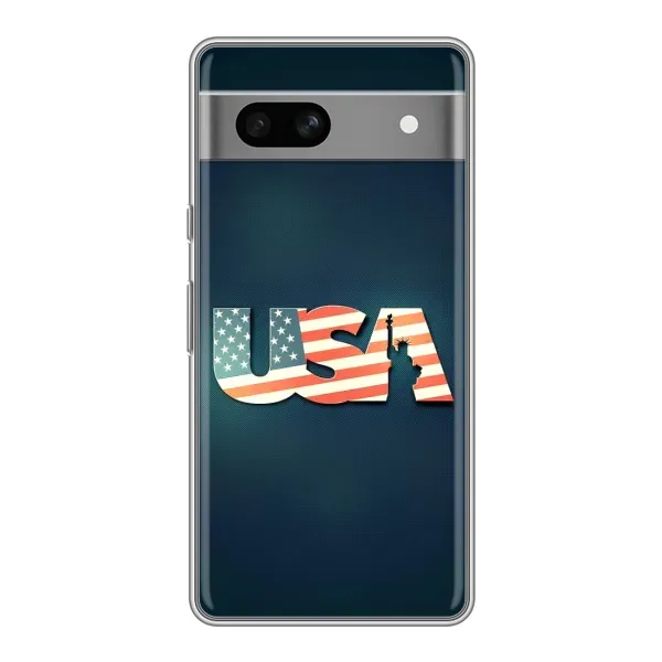 Чохол з малюнком «USA» для Google Pixel 7A
