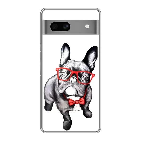 Чехол с рисунком «В очках» для Google Pixel 7A Чехол с рисунком «В очках» для Google Pixel 7A