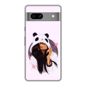 Чехол Стильные девушки на Google Pixel 7A (В пижаме)