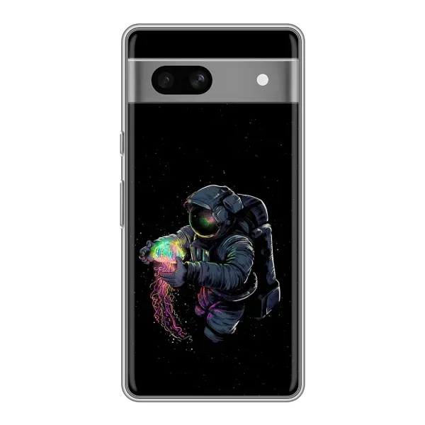 Чехол с рисунком «В руках земля» для Google Pixel 7A Чехол с рисунком «В руках земля» для Google Pixel 7A