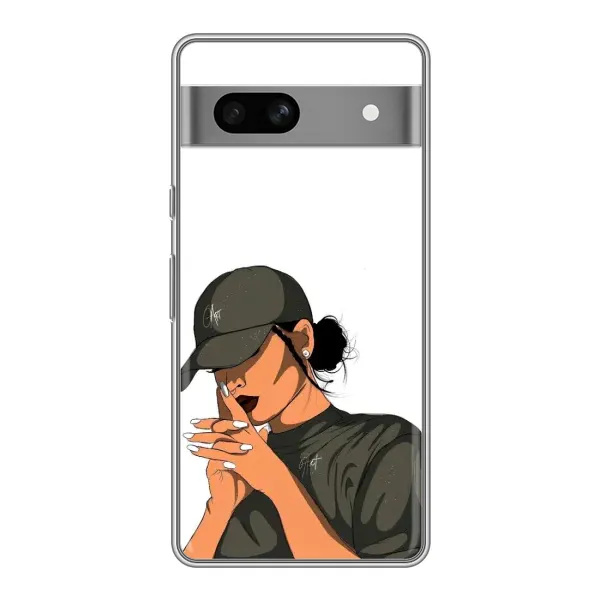 Чохол з малюнком «У зеленому» для Google Pixel 7A Чохол з малюнком «У зеленому» для Google Pixel 7A