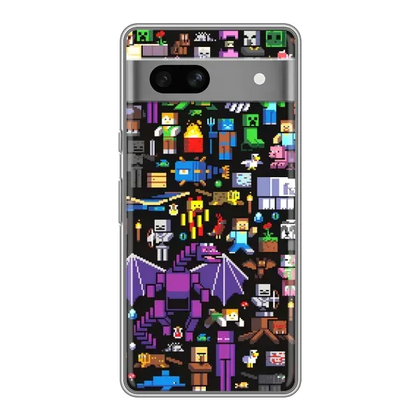 Чохол з малюнком «Усі персонажі» для Google Pixel 7A