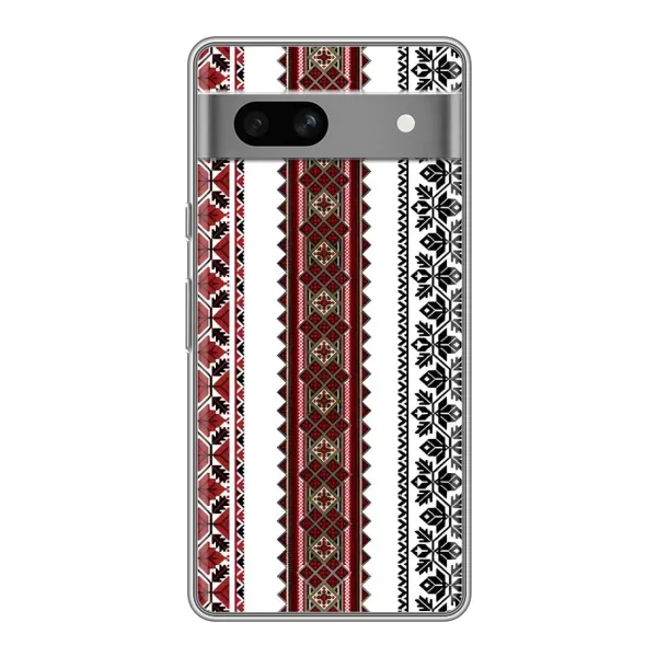 Чехол с рисунком «Вышиваночки» для Google Pixel 7A Чехол с рисунком «Вышиваночки» для Google Pixel 7A