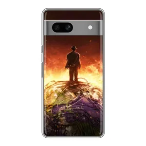 Чехол Оппенгеймер / Oppenheimer на Google Pixel 7A (Ядерщик)