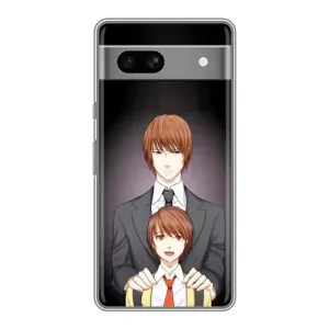 Чохли з героями АНИМЕ на Google Pixel 7A (Ягамі виріс)